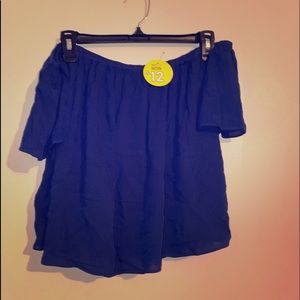 Off the shoulder top